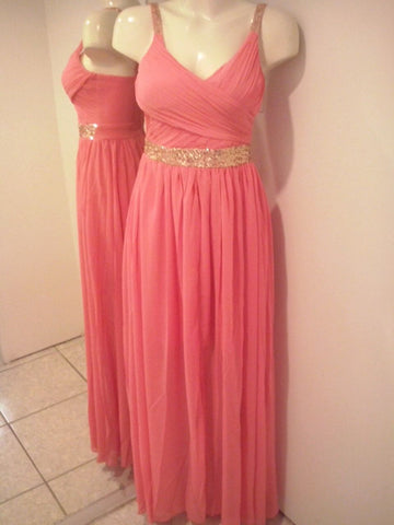 Vestido de Fiesta Coral