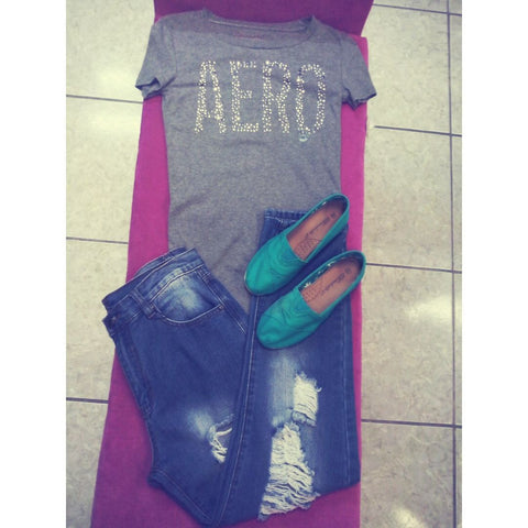 Blusa Gris Aeropostal