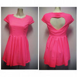 Vestido Escote Corazon