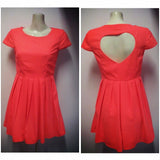 Vestido Escote Corazon