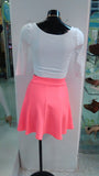 Falda Coral Neon